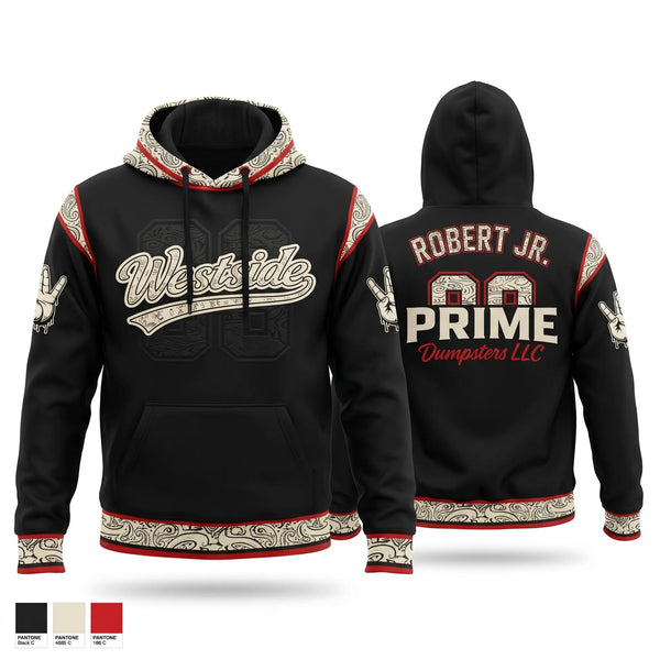 Hoodie, Westside, Softball, Teamtime, Team time, sublimation, custom sports apparel, team uniforms, spirit wear, spiritwear, sports uniforms, custom shirts, team store, custom team store, fundraiser sports, apparel fundraiser
