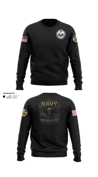 Crew Neck Sweatshirt, NRS CLARKSVILLE, Navy, Teamtime, Team time, sublimation, custom sports apparel, team uniforms, spirit wear, spiritwear, sports uniforms, custom shirts, team store, custom team store, fundraiser sports, apparel fundraiser