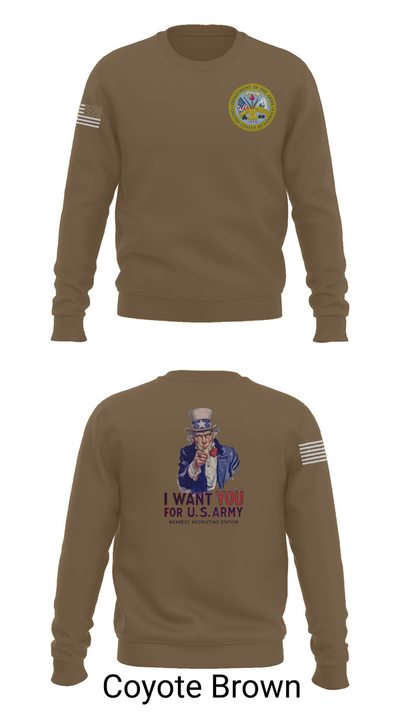 US Army I Want You 76454793 Crew Neck Sweatshirt - 5
