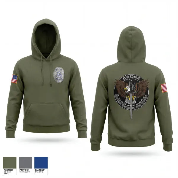 Hoodie, COCOA SWAT, Police, Teamtime, Team time, sublimation, custom sports apparel, team uniforms, spirit wear, spiritwear, sports uniforms, custom shirts, team store, custom team store, fundraiser sports, apparel fundraiser