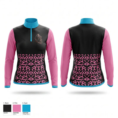 Scary hippos Quarter Zip Jacket - 1
