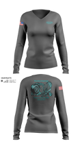 Peerless Coatings Women's Long Sleeve V-neck Shirt - 51