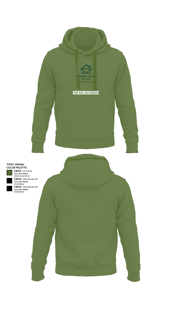 Hoodie, KOKOROHOUSE, , Teamtime, Team time, sublimation, custom sports apparel, team uniforms, spirit wear, spiritwear, sports uniforms, custom shirts, team store, custom team store, fundraiser sports, apparel fundraiser