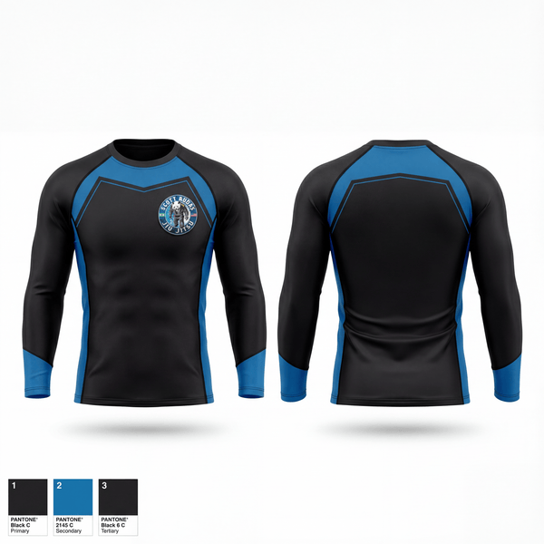Long Sleeve Rash Guard Shirt, Scott Audas Jiu Jitsu, , Teamtime, Team time, sublimation, custom sports apparel, team uniforms, spirit wear, spiritwear, sports uniforms, custom shirts, team store, custom team store, fundraiser sports, apparel fundraiser