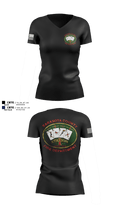 Sarasota county fire dept sta 1 71635727 Women's Short Sleeve V-neck Shirt - 2