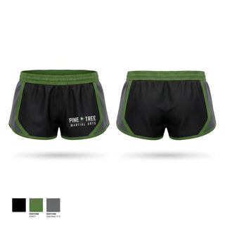 Womens Shorts, Pine Tree Martial Arts, , Teamtime, Team time, sublimation, custom sports apparel, team uniforms, spirit wear, spiritwear, sports uniforms, custom shirts, team store, custom team store, fundraiser sports, apparel fundraiser