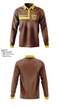 Cibola High School Golf 48815551 Long Sleeve Performance Polo - 46