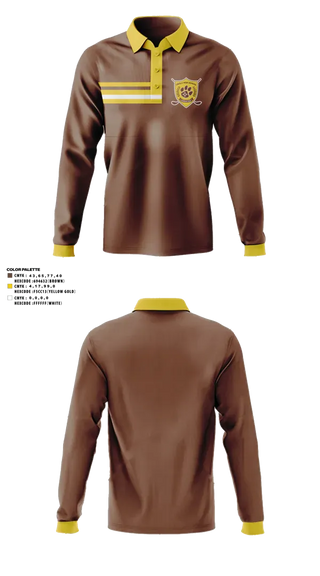 Long Sleeve Performance Polo, Cibola High School Golf, Golf, Teamtime, Team time, sublimation, custom sports apparel, team uniforms, spirit wear, spiritwear, sports uniforms, custom shirts, team store, custom team store, fundraiser sports, apparel fundraiser