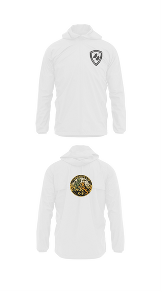Windbreaker, 412th Military Working Dog, Air Force, Teamtime, Team time, sublimation, custom sports apparel, team uniforms, spirit wear, spiritwear, sports uniforms, custom shirts, team store, custom team store, fundraiser sports, apparel fundraiser