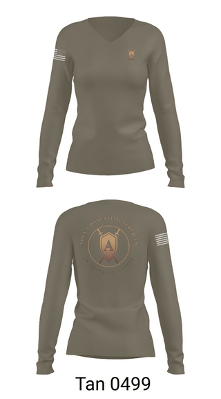 Womens Long Sleeve Vneck Shirt, APEX CONSULTING SERVICES, Police, Teamtime, Team time, sublimation, custom sports apparel, team uniforms, spirit wear, spiritwear, sports uniforms, custom shirts, team store, custom team store, fundraiser sports, apparel fundraiser