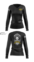 422nd Military Police Company 13862953 Women's Long Sleeve V-neck Shirt - 21