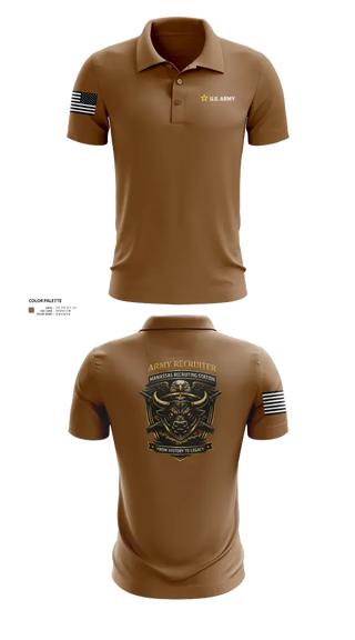 Short Sleeve Performance Polo, Recruiter, Army, Teamtime, Team time, sublimation, custom sports apparel, team uniforms, spirit wear, spiritwear, sports uniforms, custom shirts, team store, custom team store, fundraiser sports, apparel fundraiser