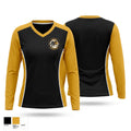 GOAL DIGGERS Women's Long Sleeve V-neck Shirt - 1