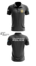 Citizen Pottawatomie nation Police Department  Short Sleeve Performance Polo - 5