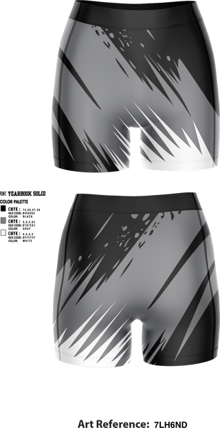 Womens Compression Shorts, Raki Volleyball, Women's Volleyball, Teamtime, Team time, sublimation, custom sports apparel, team uniforms, spirit wear, spiritwear, sports uniforms, custom shirts, team store, custom team store, fundraiser sports, apparel fundraiser