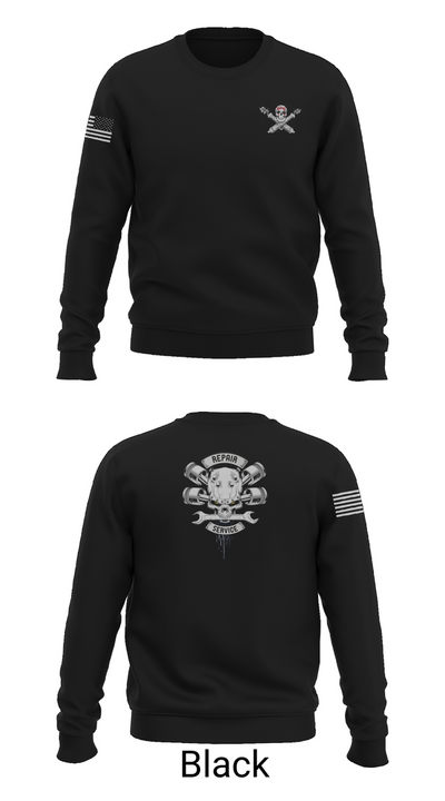 1-320th FAR FOX CO 66582202 Crew Neck Sweatshirt - 25
