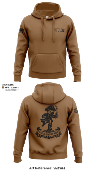 Hoodie, OSTC Det. Norfolk, Navy, Teamtime, Team time, sublimation, custom sports apparel, team uniforms, spirit wear, spiritwear, sports uniforms, custom shirts, team store, custom team store, fundraiser sports, apparel fundraiser