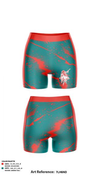 Track Shorts, Pine Hill High School Volleyball, Women's Volleyball, Teamtime, Team time, sublimation, custom sports apparel, team uniforms, spirit wear, spiritwear, sports uniforms, custom shirts, team store, custom team store, fundraiser sports, apparel fundraiser