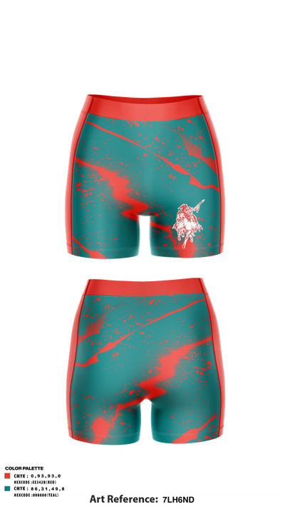 Pine Hill High School Volleyball 60405562 Track Shorts - 2