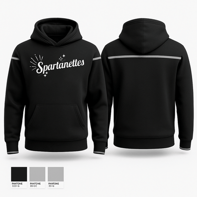 Shade Spartanettes (not cheer we are dance team) 16028703 Hoodie - 1