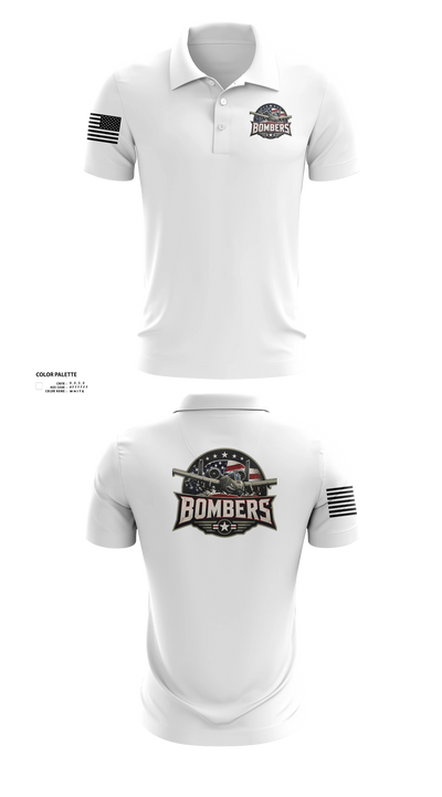 Bombers Short Sleeve Performance Polo - 22
