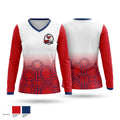 Bash Bros Women's Long Sleeve V-neck Shirt - 1