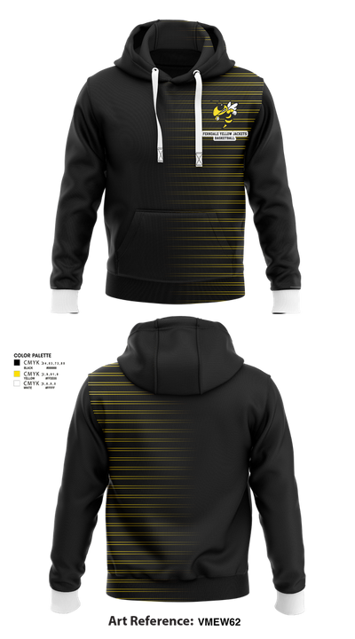 Ferndale Yellow Jackets 93326074 Hoodie - 2