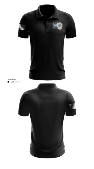 Short Sleeve Performance Polo, Clayton Police K9 Unit, Police, Teamtime, Team time, sublimation, custom sports apparel, team uniforms, spirit wear, spiritwear, sports uniforms, custom shirts, team store, custom team store, fundraiser sports, apparel fundraiser