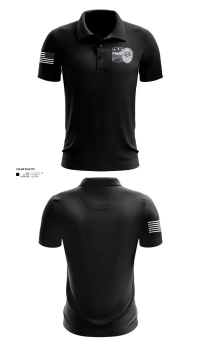 Clayton Police K9 Unit 37003259 Short Sleeve Performance Polo - 21