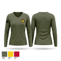 Scotland Neck Police Department 53374483 Women's Long Sleeve V-neck Shirt - 1