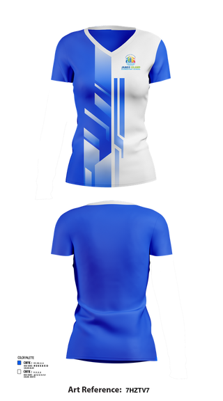 Womens Short Sleeve Vneck Shirt, James Island Elementary School, Spirit Store, Teamtime, Team time, sublimation, custom sports apparel, team uniforms, spirit wear, spiritwear, sports uniforms, custom shirts, team store, custom team store, fundraiser sports, apparel fundraiser