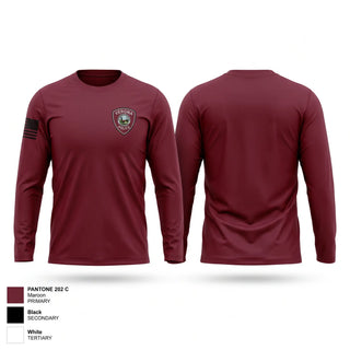 Long Sleeve Performance Shirt, Verona Police Department, Police, Teamtime, Team time, sublimation, custom sports apparel, team uniforms, spirit wear, spiritwear, sports uniforms, custom shirts, team store, custom team store, fundraiser sports, apparel fundraiser