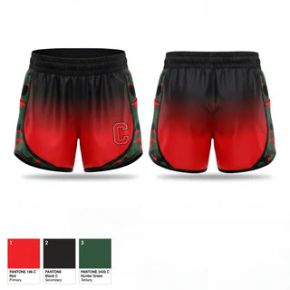Womens Shorts, Central High School Tennis, Tennis, Teamtime, Team time, sublimation, custom sports apparel, team uniforms, spirit wear, spiritwear, sports uniforms, custom shirts, team store, custom team store, fundraiser sports, apparel fundraiser