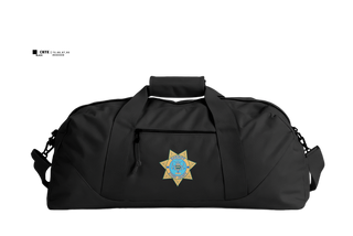 Duffle Bag, Story County Sheriffs Office, Police, Teamtime, Team time, sublimation, custom sports apparel, team uniforms, spirit wear, spiritwear, sports uniforms, custom shirts, team store, custom team store, fundraiser sports, apparel fundraiser