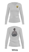 998th FFT 81620528 Women's Long Sleeve V-neck Shirt - 11