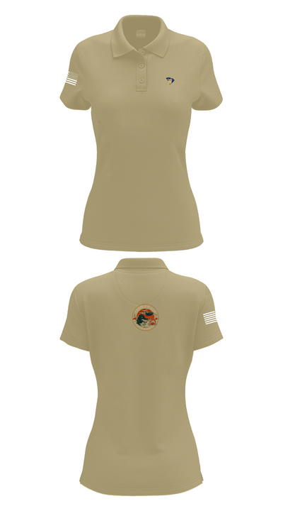 Cooper River Crab Bandits 83296088 Women's Short Sleeve Performance Polo  - 90