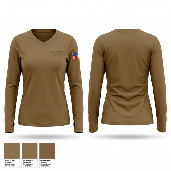 Old School Cotton Feel Shirt, Clemente JROTC, Army, Teamtime, Team time, sublimation, custom sports apparel, team uniforms, spirit wear, spiritwear, sports uniforms, custom shirts, team store, custom team store, fundraiser sports, apparel fundraiser