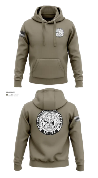 Hoodie, Alabama Drug Enforcement Task Force, Police, Teamtime, Team time, sublimation, custom sports apparel, team uniforms, spirit wear, spiritwear, sports uniforms, custom shirts, team store, custom team store, fundraiser sports, apparel fundraiser