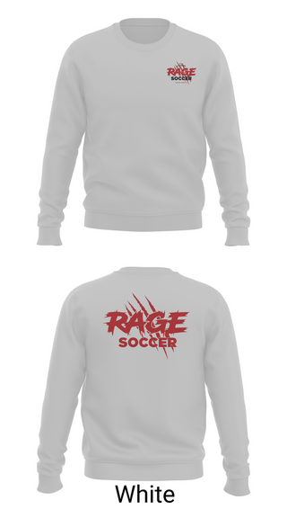 Crew Neck Sweatshirt, Lititz RAGE, Men's Soccer, Teamtime, Team time, sublimation, custom sports apparel, team uniforms, spirit wear, spiritwear, sports uniforms, custom shirts, team store, custom team store, fundraiser sports, apparel fundraiser