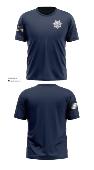 Short Sleeve Performance Shirt, Coalinga Police Department, Police, Teamtime, Team time, sublimation, custom sports apparel, team uniforms, spirit wear, spiritwear, sports uniforms, custom shirts, team store, custom team store, fundraiser sports, apparel fundraiser