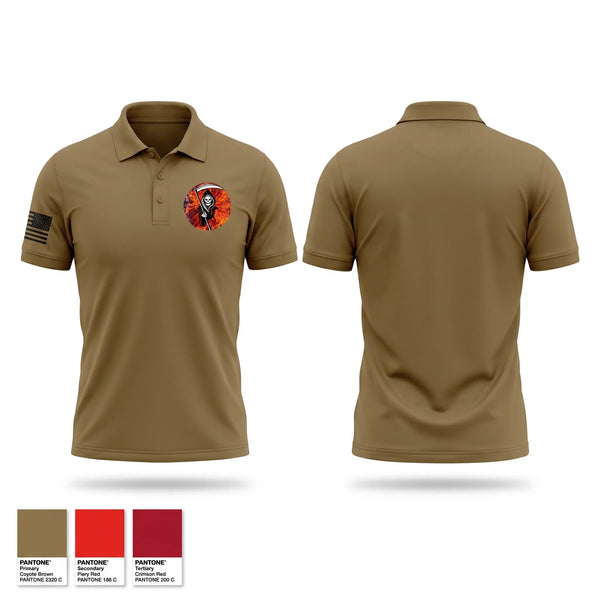 Short Sleeve Performance Polo, 656 Transportation Co, Army, Teamtime, Team time, sublimation, custom sports apparel, team uniforms, spirit wear, spiritwear, sports uniforms, custom shirts, team store, custom team store, fundraiser sports, apparel fundraiser