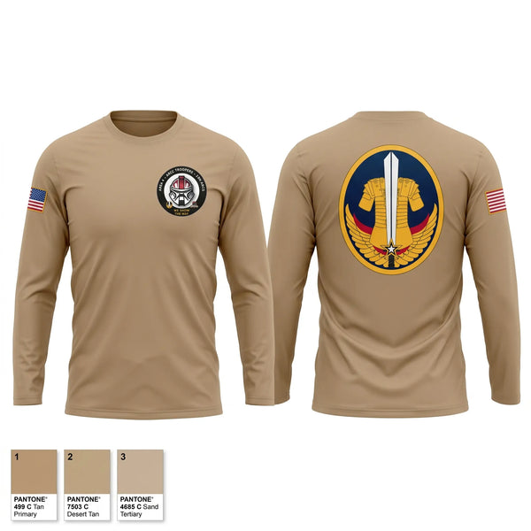 Long Sleeve Performance Shirt, Area 4, 2nd Battalion, Army Reserve Careers Group, Army, Teamtime, Team time, sublimation, custom sports apparel, team uniforms, spirit wear, spiritwear, sports uniforms, custom shirts, team store, custom team store, fundraiser sports, apparel fundraiser