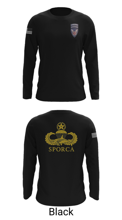 HHC, 725th BSB, 2/11 ABN 60450705 Long Sleeve Performance Shirt 26