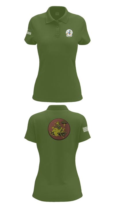6 AMXS 55831023 Women's Short Sleeve Performance Polo  - 55