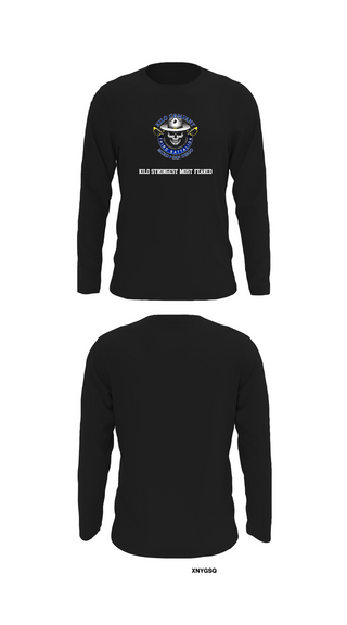 Long Sleeve Performance Shirt, Kilo Strongest Most Feared, , Teamtime, Team time, sublimation, custom sports apparel, team uniforms, spirit wear, spiritwear, sports uniforms, custom shirts, team store, custom team store, fundraiser sports, apparel fundraiser
