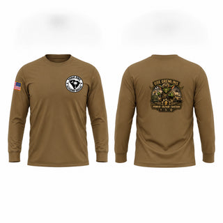 Long Sleeve Performance Shirt, 742nd 4th PLT, National Guard, Teamtime, Team time, sublimation, custom sports apparel, team uniforms, spirit wear, spiritwear, sports uniforms, custom shirts, team store, custom team store, fundraiser sports, apparel fundraiser