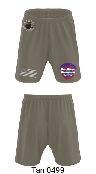 Athletic Shorts With Pockets, Oak Ridge Recruiting Center, Army, Teamtime, Team time, sublimation, custom sports apparel, team uniforms, spirit wear, spiritwear, sports uniforms, custom shirts, team store, custom team store, fundraiser sports, apparel fundraiser