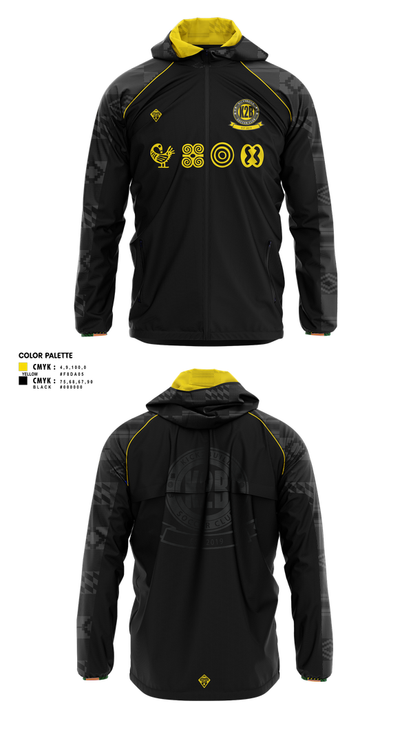 Windbreaker, Kick 2 Build Soccer ClubTeam Fishman, Men's Soccer, Teamtime, Team time, sublimation, custom sports apparel, team uniforms, spirit wear, spiritwear, sports uniforms, custom shirts, team store, custom team store, fundraiser sports, apparel fundraiser