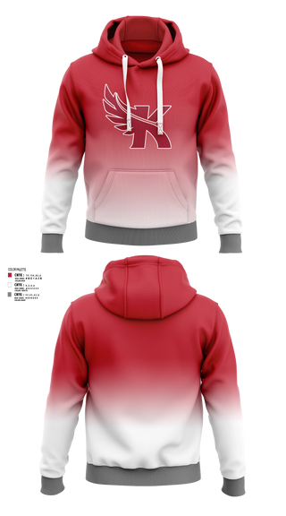 Hoodie, Kaua’i Red Raiders, Cheer, Teamtime, Team time, sublimation, custom sports apparel, team uniforms, spirit wear, spiritwear, sports uniforms, custom shirts, team store, custom team store, fundraiser sports, apparel fundraiser