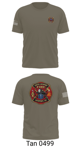 Short Sleeve Performance Shirt, South Lockport Fire Company, Fire Department, Teamtime, Team time, sublimation, custom sports apparel, team uniforms, spirit wear, spiritwear, sports uniforms, custom shirts, team store, custom team store, fundraiser sports, apparel fundraiser